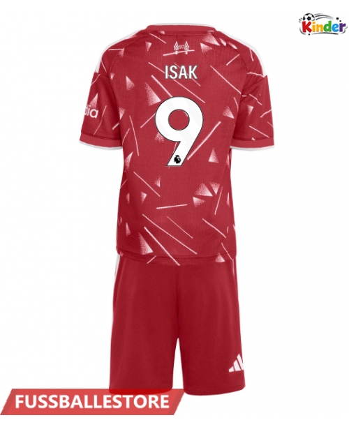 Günstige Liverpool Alexander Isak #9 Heimtrikotsatz Kinder 2026-27 Kurzarm (+ Kurze Hosen)